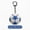 A, variant on Soccer Ball Keychain Stress Relief Toy Red Star Design Mini Squeeze Ball with Carabiner Clip for Fans Backpack Sports Gift