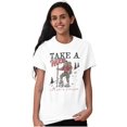 thumbnail image 3 of Bigfoot Take A Hike Explore Outdoors Crew Neck Short Sleeve Graphic Tee Brisco Brands S, 3 of 6