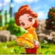 thumbnail image 4 of Disney Princess Genuine Series Blind Box Fairy Tale Town Surprise Trend Girl Cute Handmade Desktop Car Ornament Birthday Gifts, 4 of 5