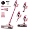 thumbnail image 2 of 16000Pa Cordless Wet/Dry Vacuum Mop, Self-Cleaning & Low Noise. 3 Modes, Multi-Angle Brush. Great for Floors, Rugs, Cars & Pet Hair. Black & White., 2 of 11