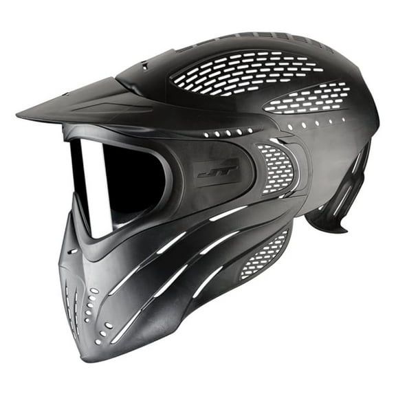 Premise Total Headshield Paintball Goggle with Single Lens, Black