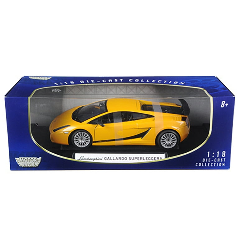 モーターマックス、1/18ランボルギーニガヤルドスーパーレジェーラ Amazon.com: Motormax 1:18 Lamborghini Gallardo Superleggera