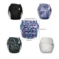 thumbnail image 4 of Minnieouse Ropa interior absorbente de agua para incontinencia de lavable para hombre y mujer mayor, bragas de malla reutilizables, masajeadores tipo 5, 4 of 6