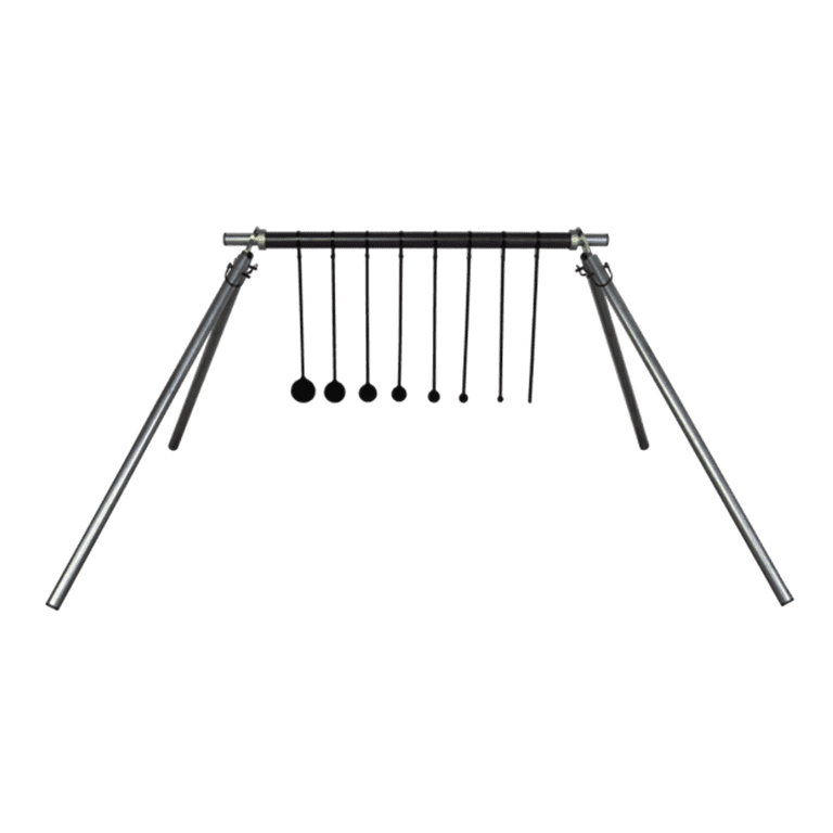 Birchwood Casey, Rimfire Standing Target, 8 Powder Coated Paddles