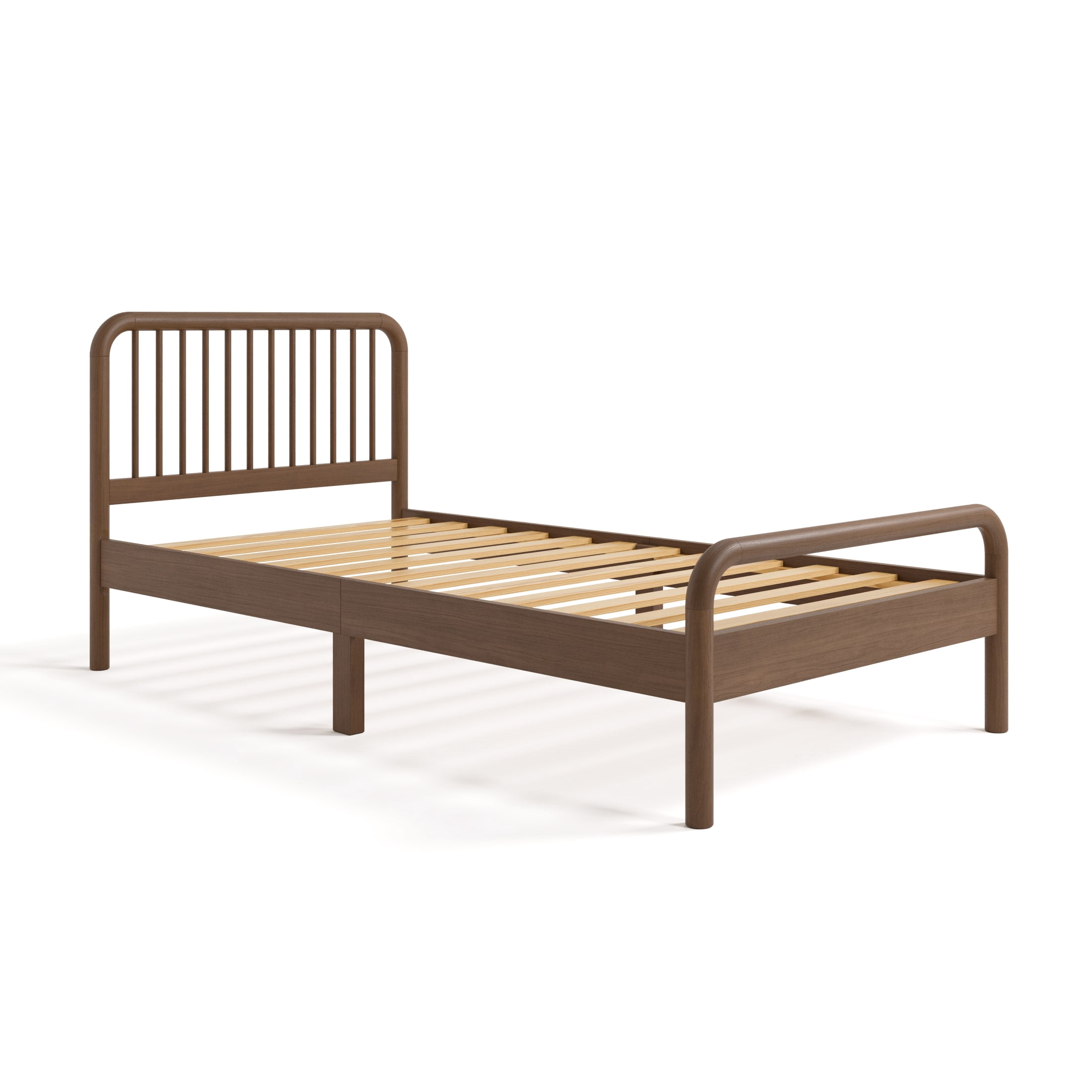 Storkcraft Porto Twin Bed, Hazelnut