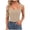 C-Khaki452, variant on DHFJKG Womens Camisole Spaghetti Strap Tank Tops Summer Sleeveless Fitness Solid Color Square Neck Workout Basic Shirts Stylish Top