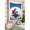 thumbnail image 3 of Tapiz de La Sirenita para dormitorio, estampado artístico para colgar en la pared, pósteres estéticos, tapices de fondo para sala de estar, dormitorio, regalo para fanáticos, 60 x 40 pulgadas, 3 of 8