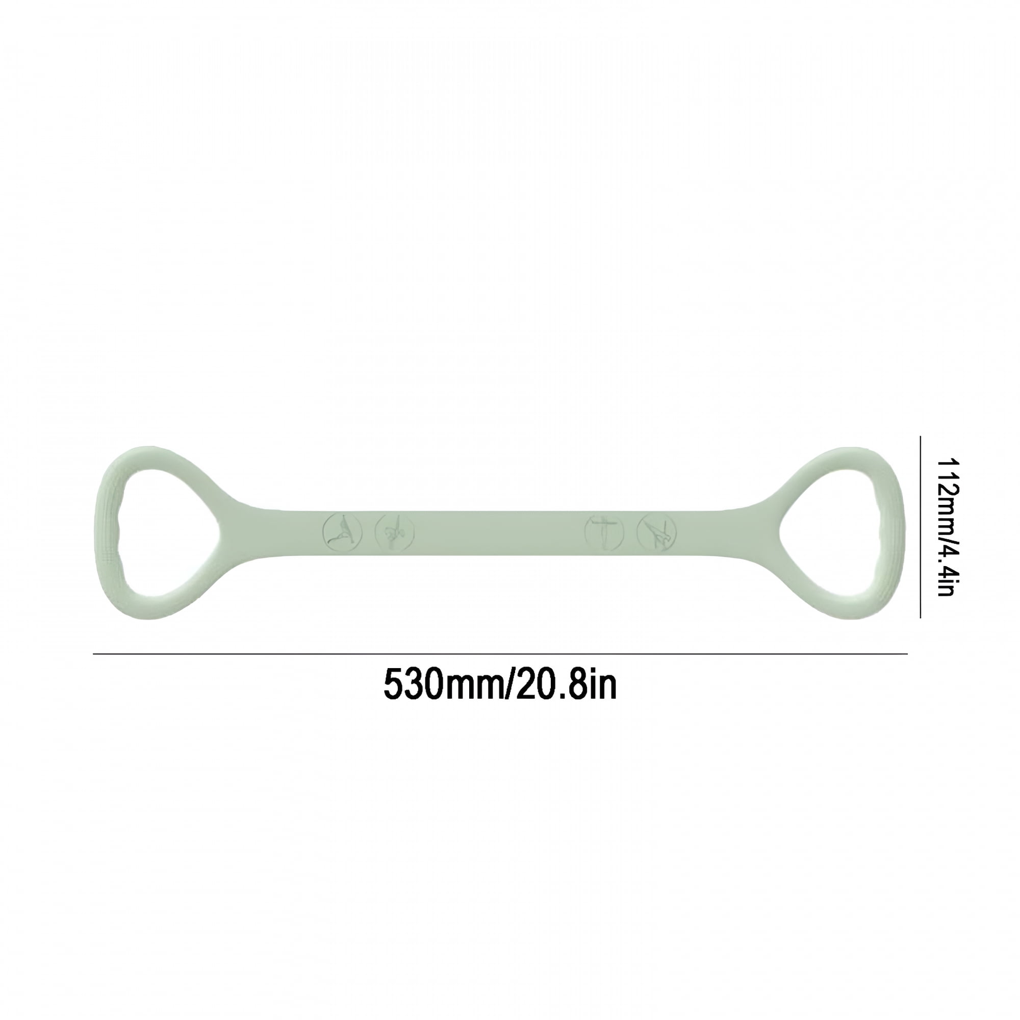 BESTSKY 2026 New 20Lb Resistance Band,Exercise Band for Working,Yoga Stretching Strap,Pilates Fitness Bands,Physical Therapy,Home Gym Equipment,Strength Training,Loop Band,Portable Workout Equipment