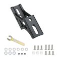 thumbnail image 2 of Convertidor de luz plegable para bicicleta, fácil de instalar, repuestos de poste de extensión, adaptador de soporte para bolsa de bicicleta para modi Negro, 2 of 8