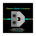 thumbnail image 3 of 3D Printer Accessories 1.75MM Filament Welder Connector Joiner Tool Filament Splicer for All Kind PLA/ABS/, Black, 3 of 6