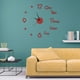 thumbnail image 2 of Xihbxyly Reloj Sin Marco, Elegante Adhesivo para Espejo de Pared, Segundero Silencioso, Fácil Instalación y Diseño Autoadhesivo, Decoración para El Hogar y La Oficina, Regalo Ideal para Cualquier Oca, 2 of 5