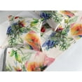 thumbnail image 2 of Floral Bed Runner Set, Watercolor Style Flowers Wild Blossoming of Meadow Nature Concept, Decorative Bedding Scarf & 2 Pillow Shams for Hotels Homes, Queen, Pink Green and Blue Violet, by Ambesonne, 2 of 3