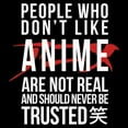 thumbnail image 2 of Men's Lost Gods Anime People Quote Graphic T-Shirt, 2 of 4
