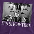 thumbnail image 2 of Beetlejuice Its Showtime Unisex Adult T-Shirt, Purple, 2X-Large, 2 of 7