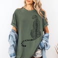 thumbnail image 6 of Leopard Graphic T-Shirt: Oversized Jungle Tee, 6 of 6