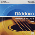 thumbnail image 1 of Juego 12 Cuerdas Daddario Ej38  Docerola Guitarra 12 Cuerdas Daddario EJ-38, 1 of 1