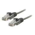 thumbnail image 1 of C2G 7ft Cat6 Ethernet Cable - Slim - Snagless Unshielded (UTP) - Gray - Patch cable - RJ-45 (M) to RJ-45 (M) - 7 ft - UTP - CAT 6 - molded, snagless - gray, 1 of 4