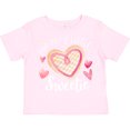 thumbnail image 3 of Inktastic Pop Pop's Little Sweetie with Pink Heart Cookie Boys or Girls Toddler T-Shirt, 3 of 5