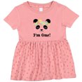 thumbnail image 3 of Inktastic First Birthday Panda 1 Year Old Girl Girls Baby Dress, 3 of 5