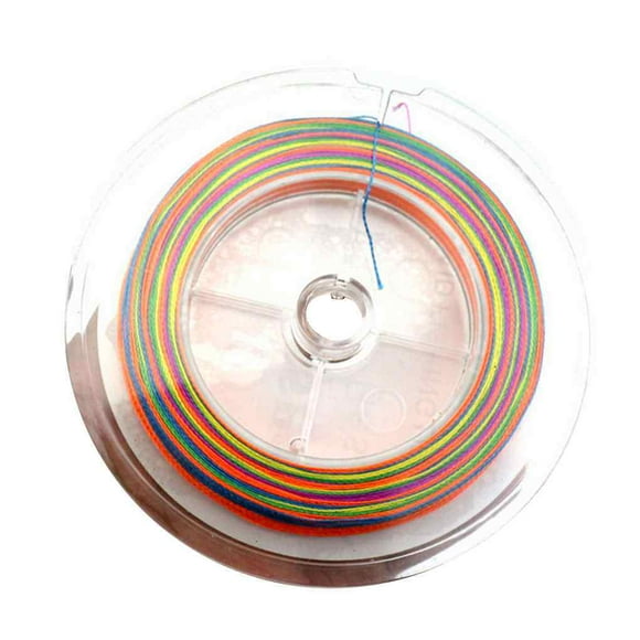 Colorful Kite Fishing Line 100M Braided Fish Braided fish line 4 Line String 4 Strands Fishing Rope Lightweight Cord Fishing Tackle