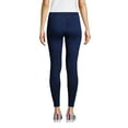 thumbnail image 2 of Lands' End Women's Starfish Mid Rise Knit Jean Leggings, 2 of 3