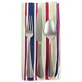 thumbnail image 2 of Basic Primary Saturated Stripe Napkin (Set of 6), 2 of 3