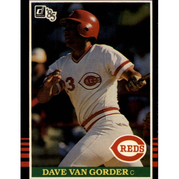 Collectible 1985 Donruss #384 Dave Van Gorder MLB Baseball Trading Card