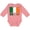 Mauve, variant on Inktastic Ireland Flag Boys or Girls Long Sleeve Baby Bodysuit