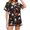 White&&100, variant on CONROSES Halloween Pajama Set for Women Hallowmas Pjs Ghost Pumpkin Graphic Short Sleeve Tops Shorts Loungewear Sets Cozy Nightwear Sleepwear