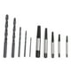 thumbnail image 3 of Juego de extractores de tornillos rotos dañados de 11 piezas, juego de herramientas para quitar pernos y pernos, herramienta especial para retirar cables deslizantes hexagonales, 3 of 5