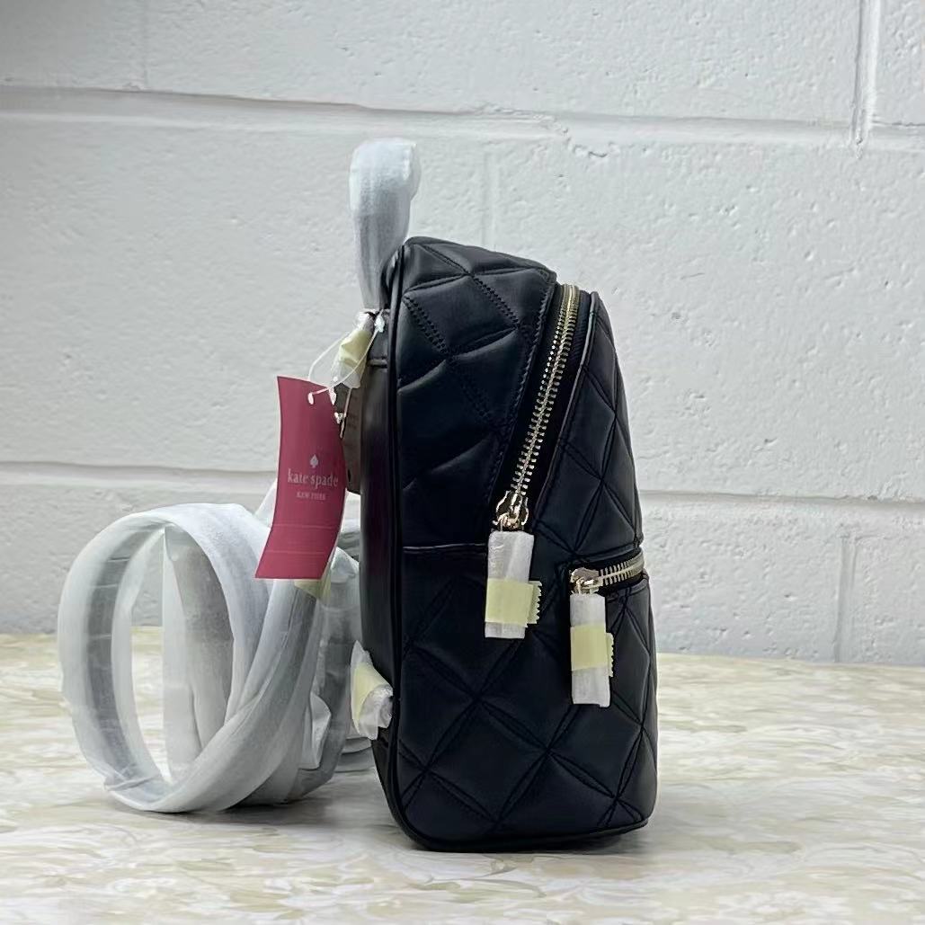 Kate Spade WKRU7075 natalia mini convertible backpack in black - image 3 of 5