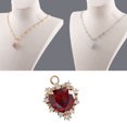 thumbnail image 3 of Colgante de diamantes de imitación, collar de vacaciones de boda de Metal, pendientes, joyería DIY, fabricación de decoración, búsqueda de Ropa, zapatos y accesorios Miscelánea tipo 8 Jumpingount AP015911-08, 3 of 6