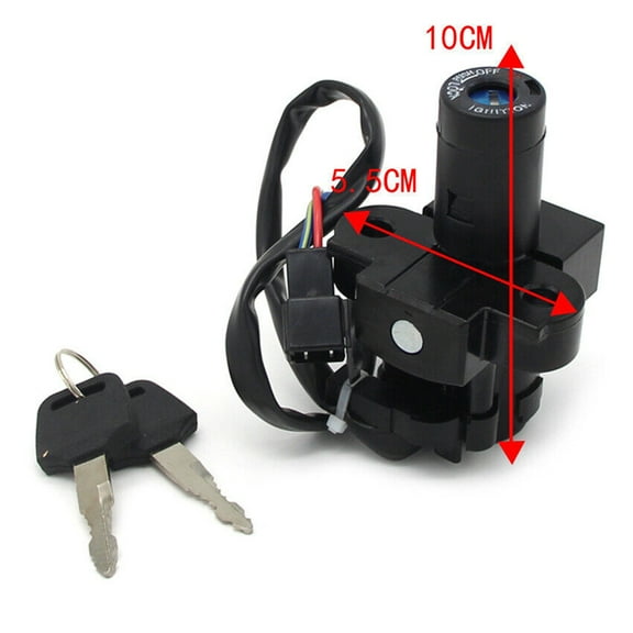 Ignition Key Switch Lock Set With 2 Keys for Honda XR650L XR125L CLR125 City Fly