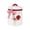 2, variant on Decorative Ceramic Canister Tray Featuring Red Checkered And Hen Pattern For Kitchen Counter Display