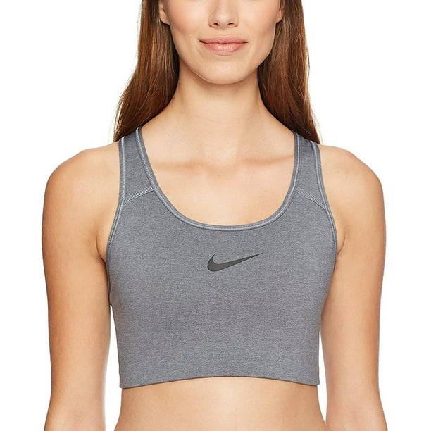 Nike Women's Sports Bra, CJ5949-091 Carbon Heather, -