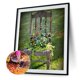 thumbnail image 1 of Cuadros Decorativos 5D diamante pintura flor en silla taladro redondo completo DIY pared Craft (B9401) Ehuebsd embutido en tela, 1 of 1