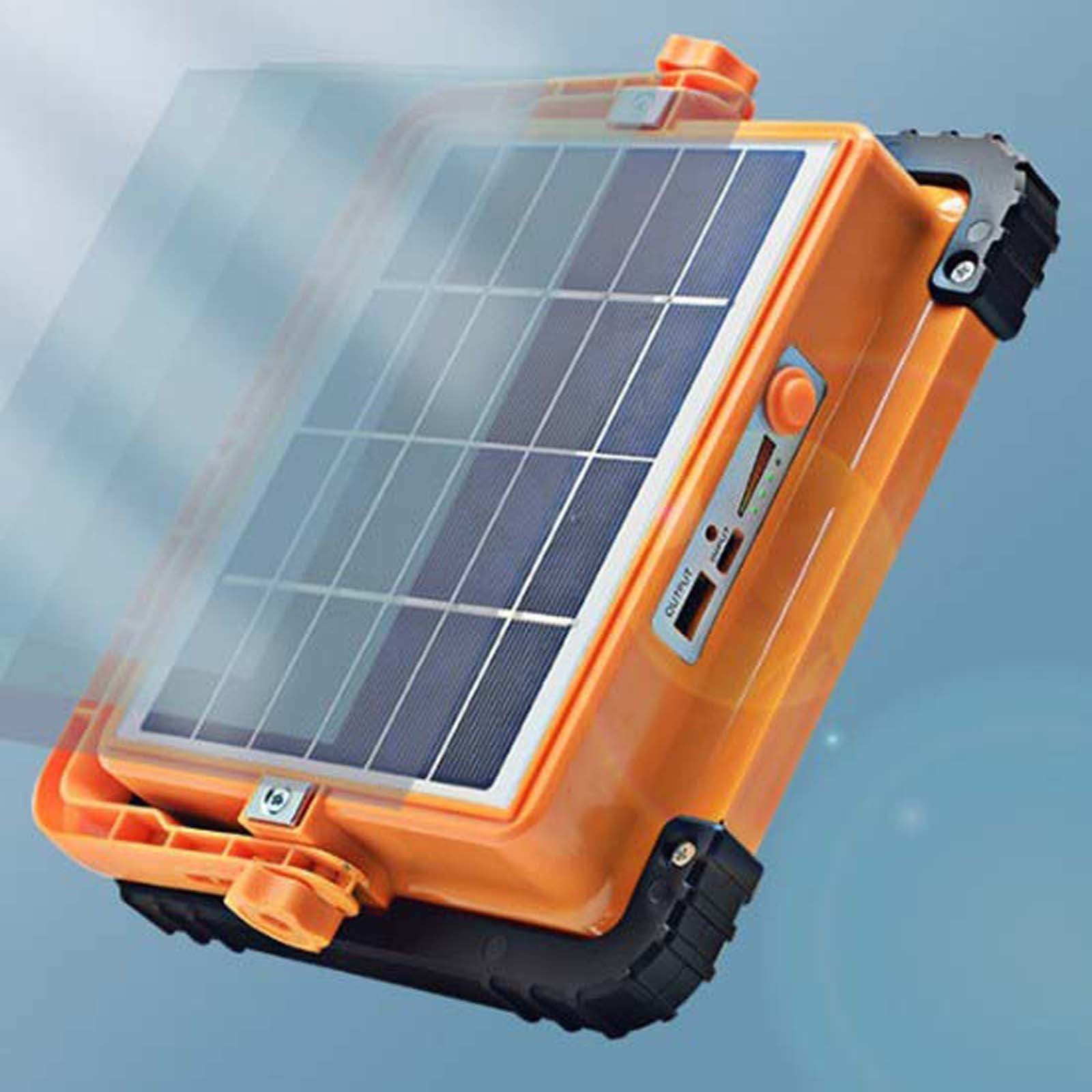 Clearance! Solar Lights Outdoor,Solar Outdoor Projection Lamp Portable, Mobile, Multi Functional, Portable, Rechargeable Stall, USB Charging Lamp Clearance