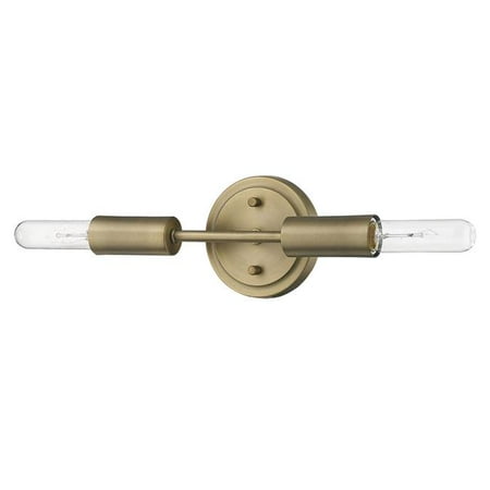

Trend Lighting TW40020AB Perret 2-Light Aged Brass Sconce