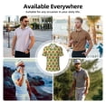 thumbnail image 4 of Kdxio Summer Watermelon Print Men's Short Sleeve Polo Shirt,Midweight Men's Shirt, 4 of 6