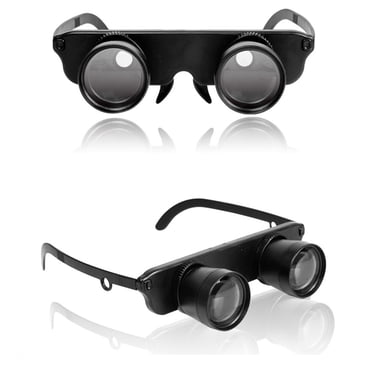 Back To School Electronics Professional Hands-Free Binocular Glasses for Fishing, Bird Watching, Sports, Concerts, Theater, Opera, Tv, Sight Seeing, Hands-Free Opera Glasses for Adults