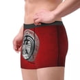 thumbnail image 5 of Male Silver Roman Imperial Eagle Rome SPQR Underwear Boxer Briefs Men Soft Shorts Panties Underpants, 5 of 7