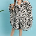 thumbnail image 2 of lnmuld Raincoat for Girls Stylish Girls Raincoat Hooded Outerwear with Pockets for School Outdoor Play and Everyday Adventures Size:11-14 Years, 2 of 9