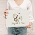 thumbnail image 1 of Darling Souvenir Personalized Engraved Laser Cut Wedding Guest Book Wooden Cover Sign-in Book Registry Guestbook Scrapbook-TY, 1 of 7