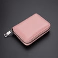 thumbnail image 2 of LQCrafK Leather Credit Card Holder Wallet RFID Blocking Secure Card Case Zipper, 2 of 6
