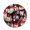 pattern-3, variant on Plaid Christmas Red White Snowflakes Ornament Hello Winter Holiday Keepsake Ceramic Ornament Xmas Trees Decorations Keepsake Gifts Christmas Ornament for Family Sister Friend