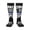 3 Black, variant on Women's Knee High Socks Honor Respect Police Thin Blue Line Flag Outdoor Casual Tube Socks