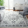 thumbnail image 2 of SAFAVIEH Skyler Boniface Medallion Area Rug, Grey/Ivory, 8' x 8' Square, 2 of 9