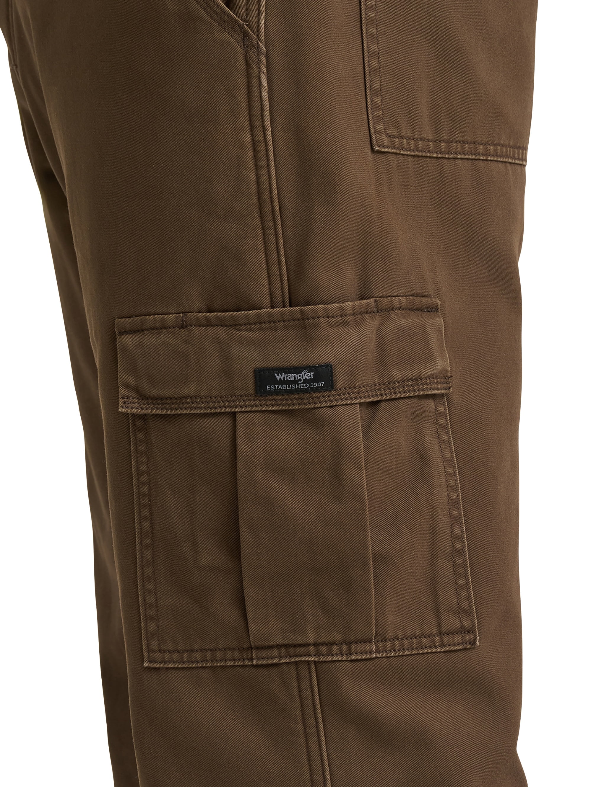 Wrangler Men's and Big Men's Relaxed Fit Fleece Lined Cargo Pant 29X30-48X30