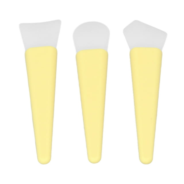 Silicone Face Brush,3Pcs Silicone Brush Applicator Silicone Brush Set Makeup Brushes Tools Versatile Functionality