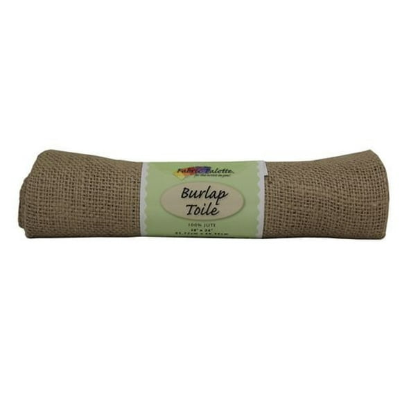Fabric Creations Natural Burlap, 18" x 24" (45 cm x 60 cm)